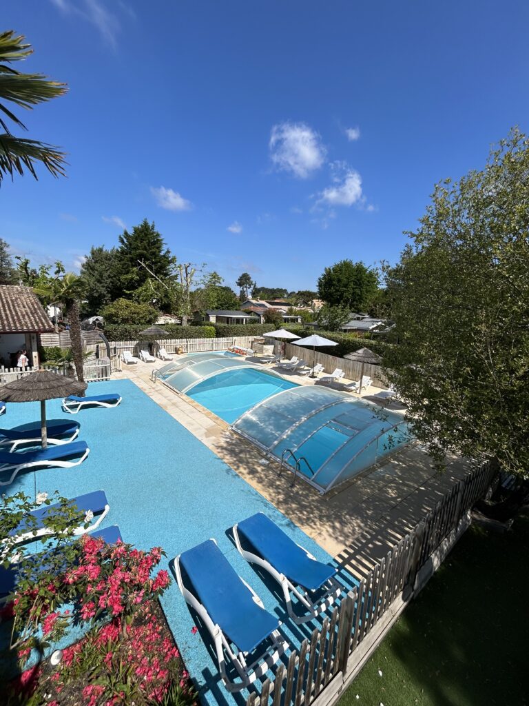 Pool with terracotta dome